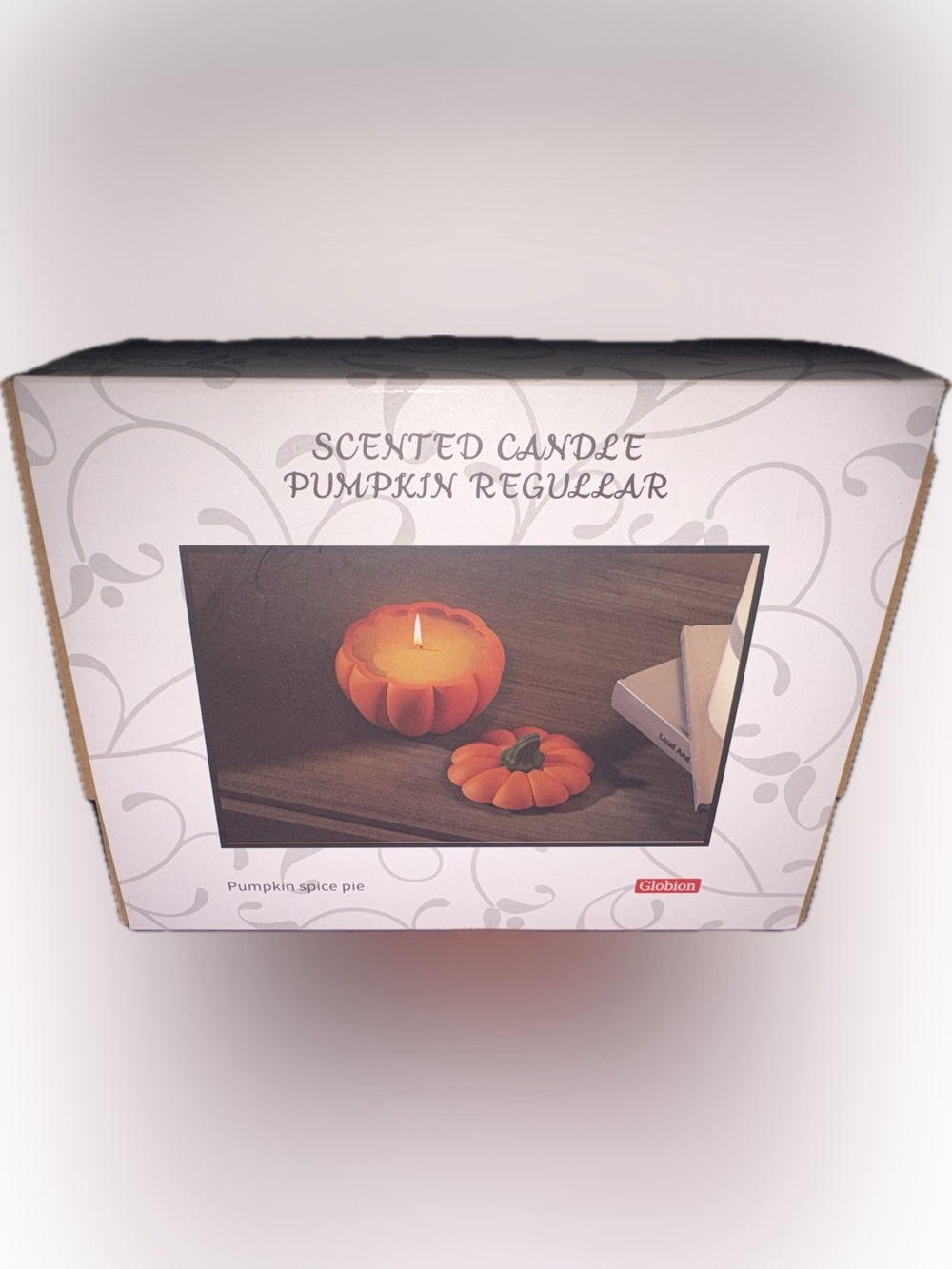 Scented Pumpkin Candle - Orange